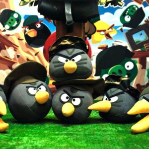 Angry Birds Милиртари - отличный подарок на 23 февраля
