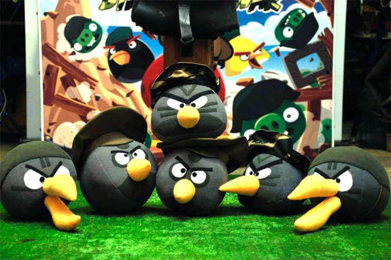 Angry Birds Милиртари - отличный подарок на 23 февраля