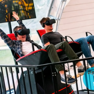 VR-шторм - аттракцион виртуальной реальности на подвижной платформе в аренду